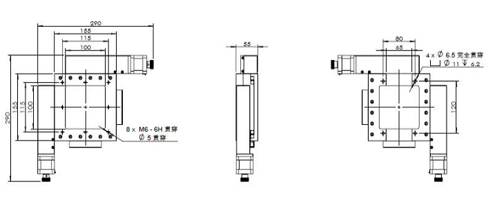 XY軸電動(dòng)對(duì)位臺(tái)