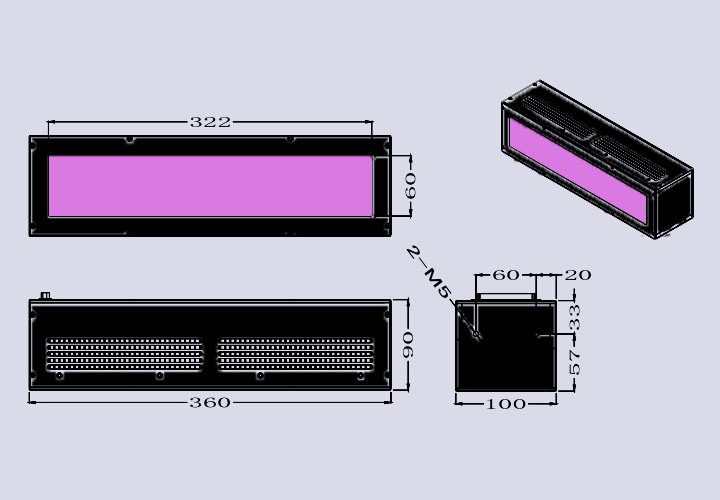 UVLED面光源 印刷UV機-320×60(圖3)