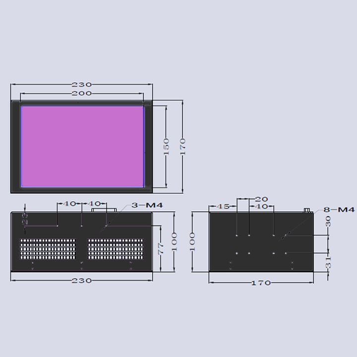 面光源uvled膠水固化機-200×150(圖3)