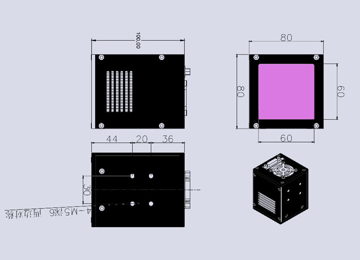 原裝UVLED面光源廠家訂購-60×60(圖3)