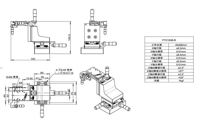 五維調整架FT2100B(圖6)